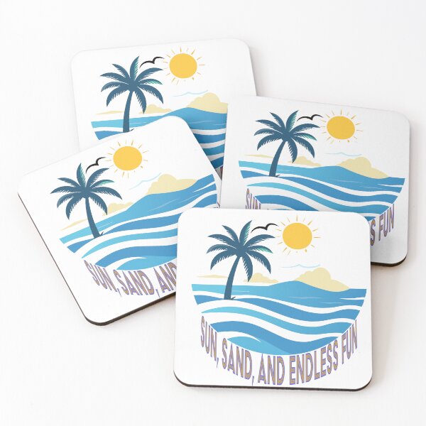 Item preview, Sun, sand, and endless fun at the beach designed and sold by Art-Horizon.