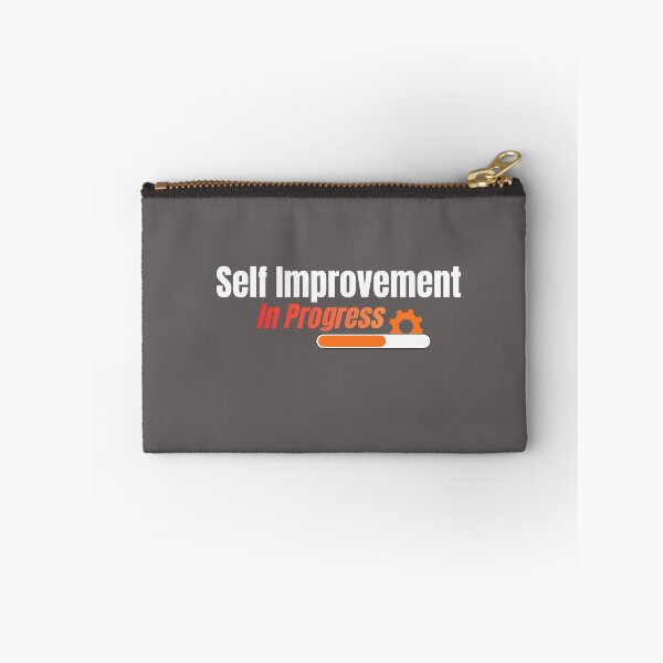Item preview, Self Improvement In Progress – Personal Growth Motivation Quote Design designed and sold by artofProduct.