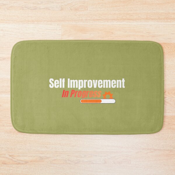 Item preview, Self Improvement In Progress – Personal Growth Motivation Quote Design designed and sold by artofProduct.