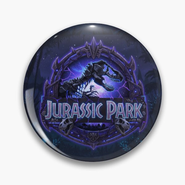 Item preview, Purple Jurassic Park retro-style Logo  designed and sold by HuntsmithMerch.