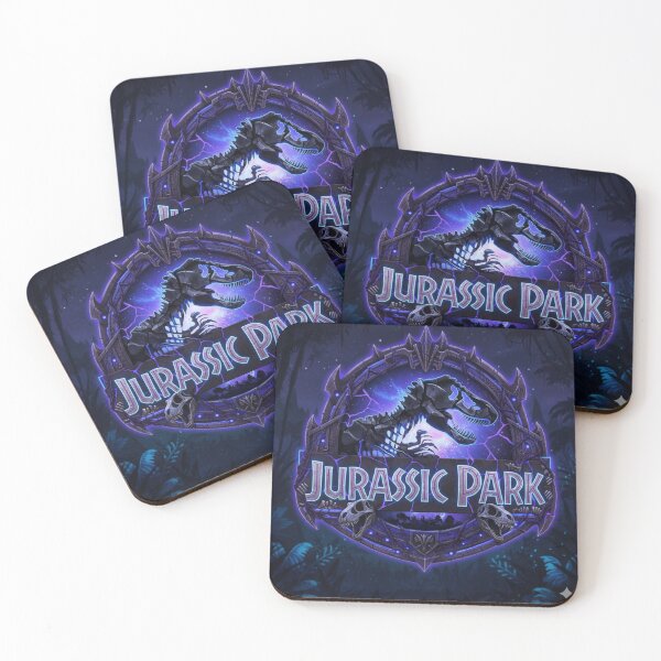 Item preview, Purple Jurassic Park retro-style Logo  designed and sold by HuntsmithMerch.