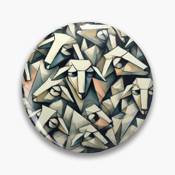 Item preview, Sheepism – Cubist Flock Study designed and sold by Thpoar.
