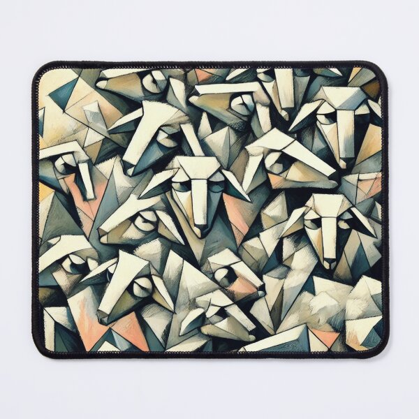 Item preview, Sheepism – Cubist Flock Study designed and sold by Thpoar.