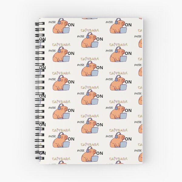 Item preview, Capybara mode On designed and sold by Cute Wolf.