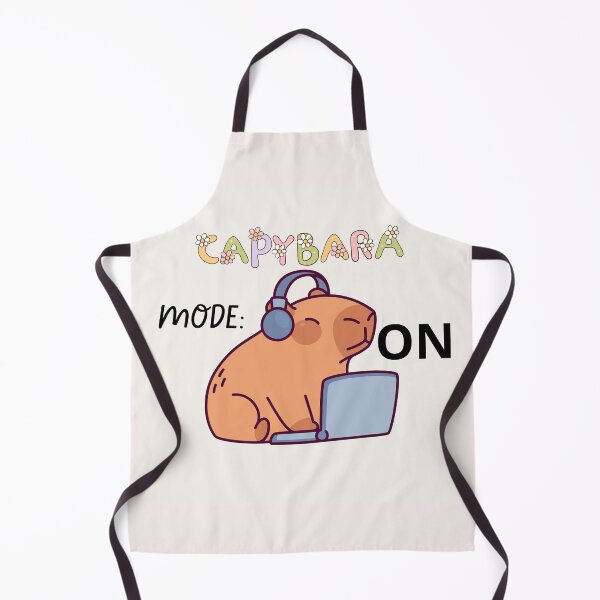 Item preview, Capybara mode On designed and sold by Cute Wolf.