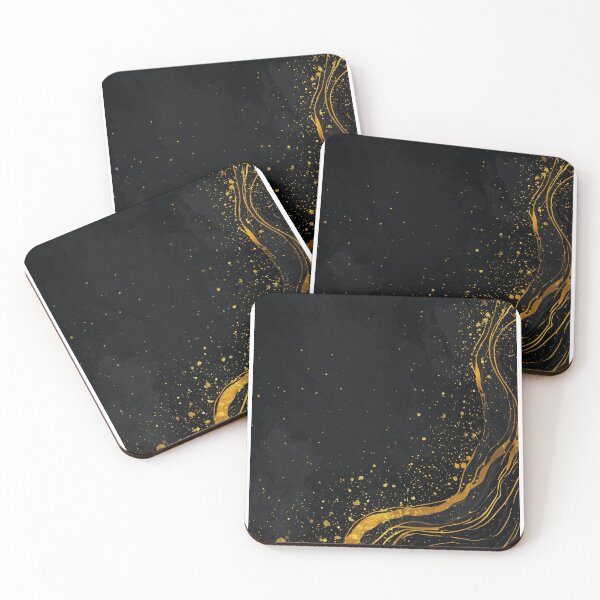Item preview, Black & Gold Christmas — Festive Elegance designed and sold by MidArtForge.