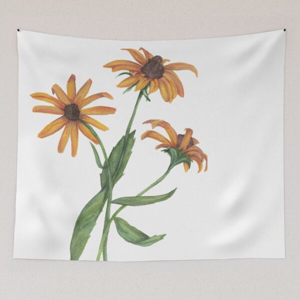 Item preview, Watercolor Black-Eyed Susan designed and sold by SaskyaFate.