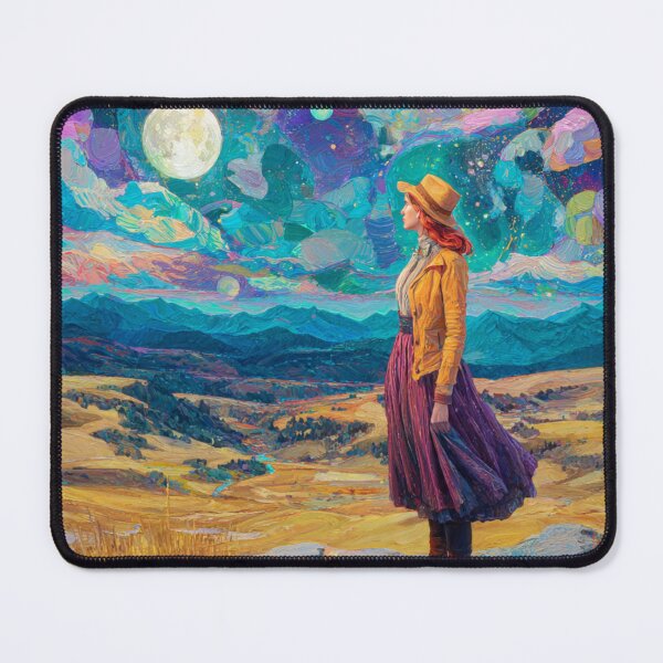 Item preview, She Walks the Edge of Painted Time designed and sold by afrancisCL.