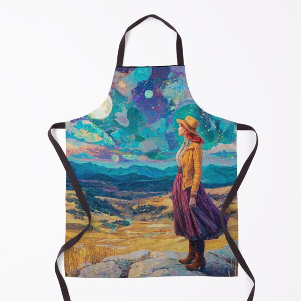 Item preview, She Walks the Edge of Painted Time designed and sold by afrancisCL.