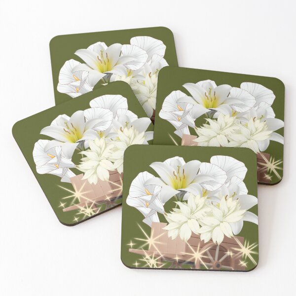 Item preview, White Lily Bouquet designed and sold by Extremeallie.
