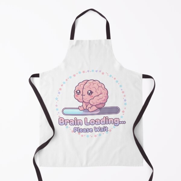 Item preview, Brain Loading Please Wait – Kawaii Pastel Brain Design for Students, Gamers & Mental Health designed and sold by Minted..