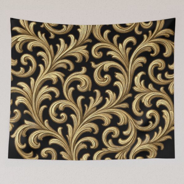 Item preview, Gold Baroque Filigree – Victorian Gothic Ornament designed and sold by Mouraludia.