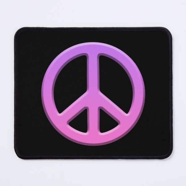 Item preview, Pink Peace - Peace Sign Art designed and sold by RockitBaby.