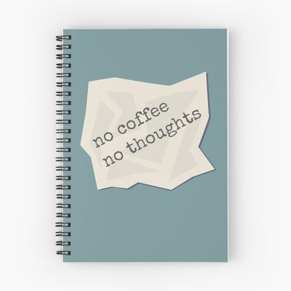 Item preview, No coffee No thoughts on scraps of cut paper designed and sold by Deepness2023.