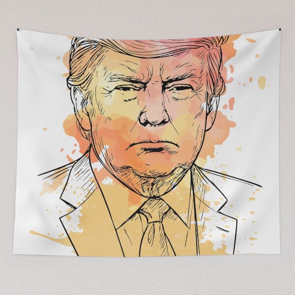 Item preview, Donald Trump Sketch Art designed and sold by DGMCreative.