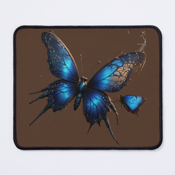 Item preview, Metallic Blue Butterfly designed and sold by Whimsical Art by Angela.