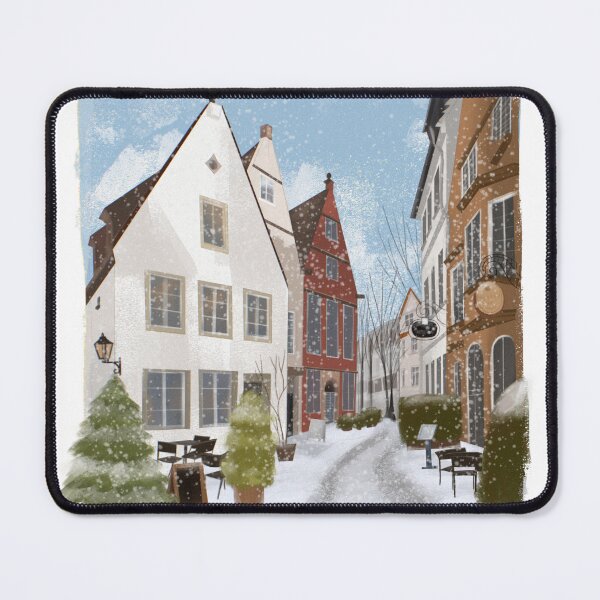 Item preview, ❄️ Winter in a Cozy European Town ❄️ designed and sold by renatteart.