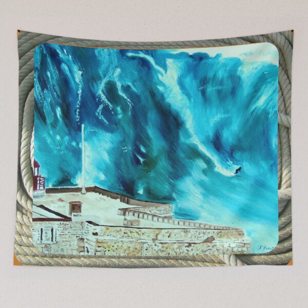 Item preview,  Time Scare, Biggest Waves, Nazaré designed and sold by SandraSRomao.