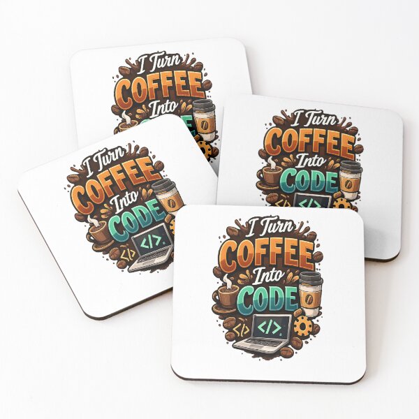 Item preview, Coffe Lover I Turn Coffee Into Code Design Programming designed and sold by AntonioJ8.