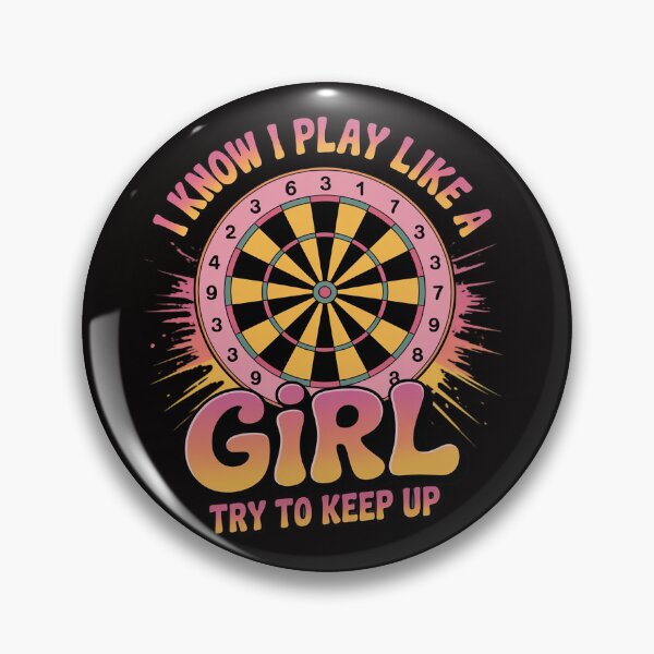 Item preview, Darts Women Gift Arrows Field Team Play Like a Girl Darts designed and sold by chaeningplan.