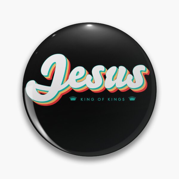 Item preview, Vintage Retro Jesus King of Kings designed and sold by SaltCreatives.