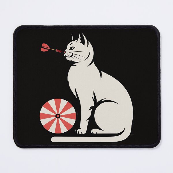 Item preview, Darts Cat - Dart Throwing Cat Dart and Cat Lover designed and sold by chaeningplan.