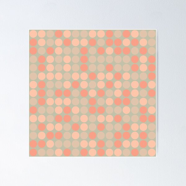 Item preview, Geometric Pattern: Gerald: Salmon designed and sold by Red Wolf.