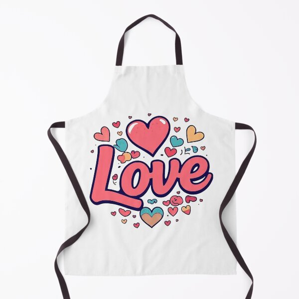 Item preview, The word “Love” surrounded by colorful hearts designed and sold by Beleza e Estilo.
