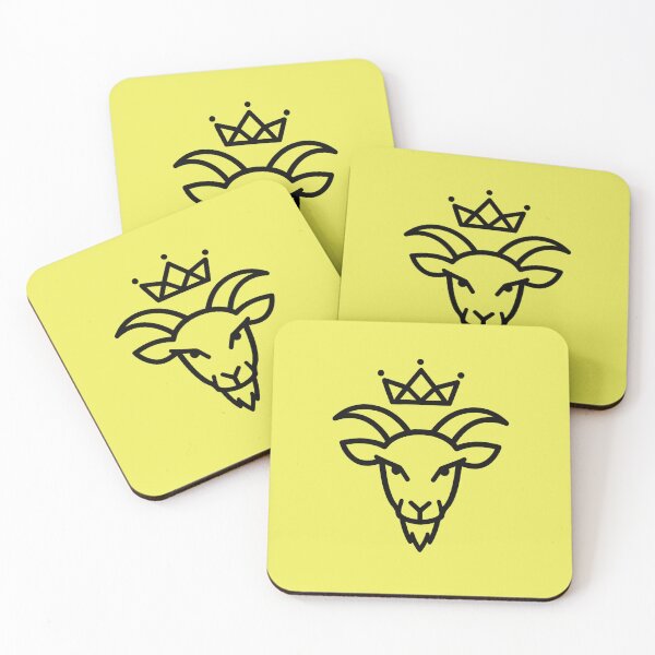 Item preview, The GOAT Icon – Minimal Legend Design designed and sold by KawaiiOrbit.