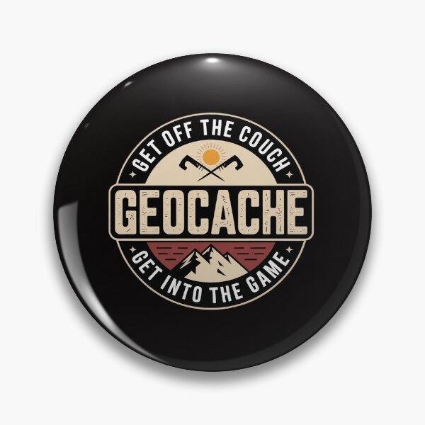 Item preview, Cool Geocache Get Off The Couch Get Into The Game Gift designed and sold by chaeningplan.