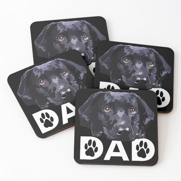 Item preview, Black Labrador Dog Dad designed and sold by Just-Arts-4U.