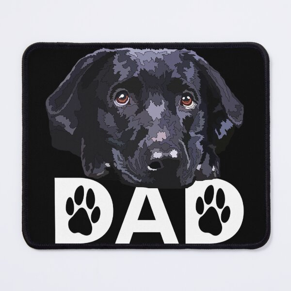Item preview, Black Labrador Dog Dad designed and sold by Just-Arts-4U.