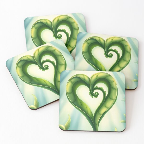 Item preview, Green Water Heart designed and sold by CalmnessbyChoice.