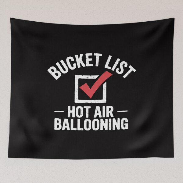 Item preview, Bucket List Hot Air Ballooning Balloon designed and sold by teltvitossuilea.