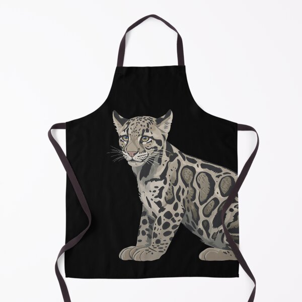 Item preview, Majestic Clouded Leopard Wild Cat Illustration designed and sold by LinaValearte.
