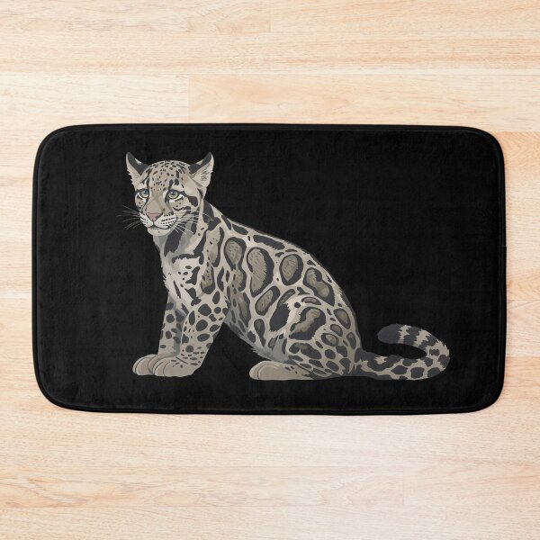 Item preview, Majestic Clouded Leopard Wild Cat Illustration designed and sold by LinaValearte.