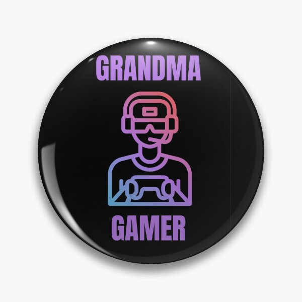 Item preview, Grandma Gamer True Gamers Gift designed and sold by StaticMood.
