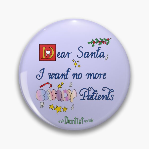 Item preview, Dear Santa I Want No More Candy Patients designed and sold by Inkvocation.