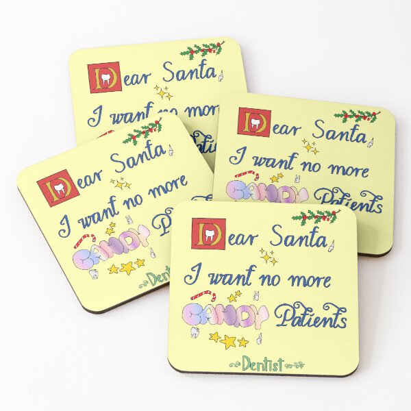 Item preview, Dear Santa I Want No More Candy Patients designed and sold by Inkvocation.