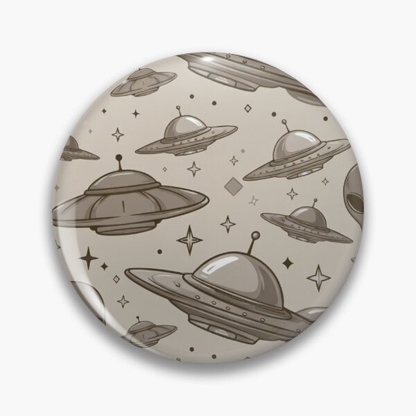 Item preview, Alien and UFO Pattern designed and sold by SassyArtistry.