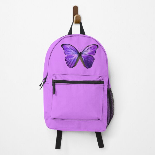 Item preview, Purple Butterfly Pastel Lavender Pink Background designed and sold by ParisPoet.