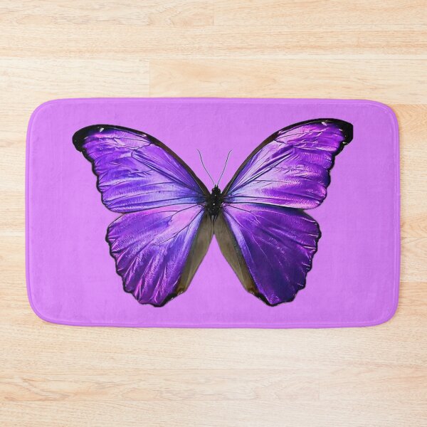 Item preview, Purple Butterfly Pastel Lavender Pink Background  designed and sold by ParisPoet.