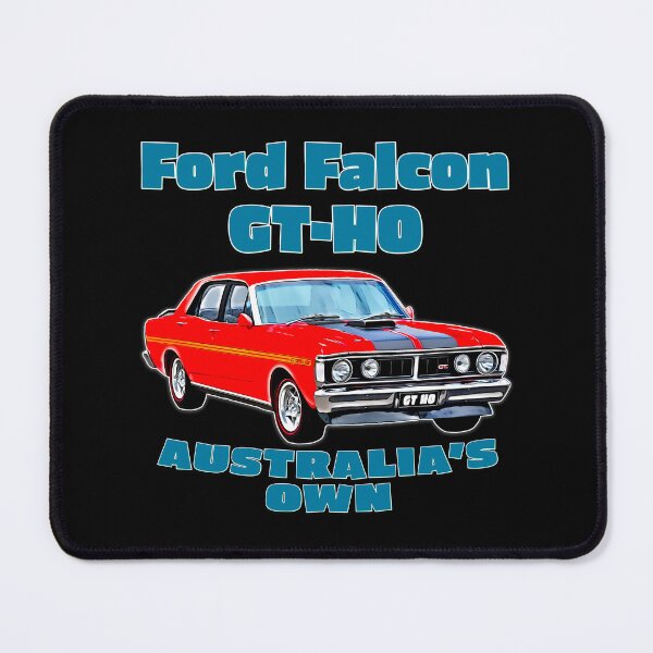 Item preview, Ford Falcon XY GT-HO Vermilion Fire Australian Muscle Car Art designed and sold by Michael van der Hoorn.