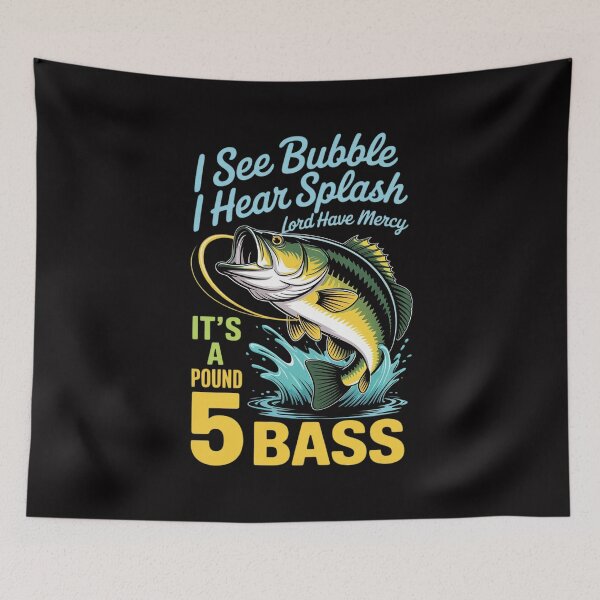 Item preview, Bass Fishing Angling Sport Black Bass Fish designed and sold by teltvitossuilea.