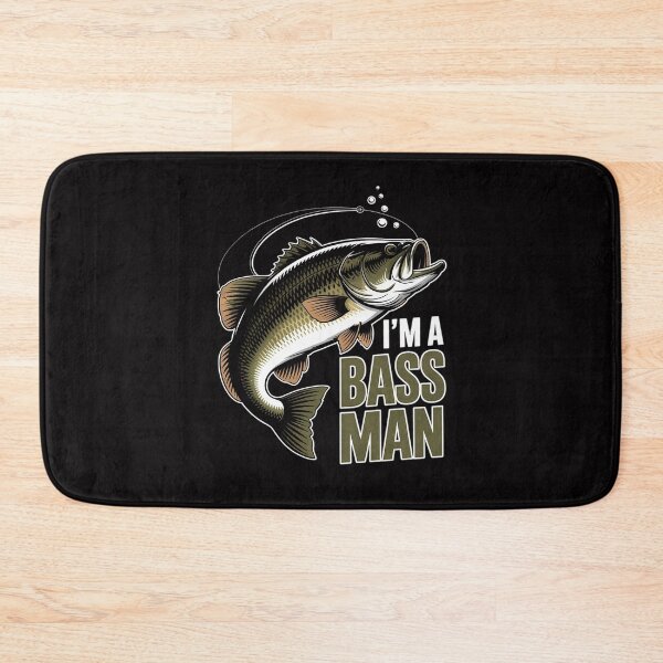 Item preview, Bass Fishing Angling Mam Black Fish Fisherman Sport designed and sold by teltvitossuilea.