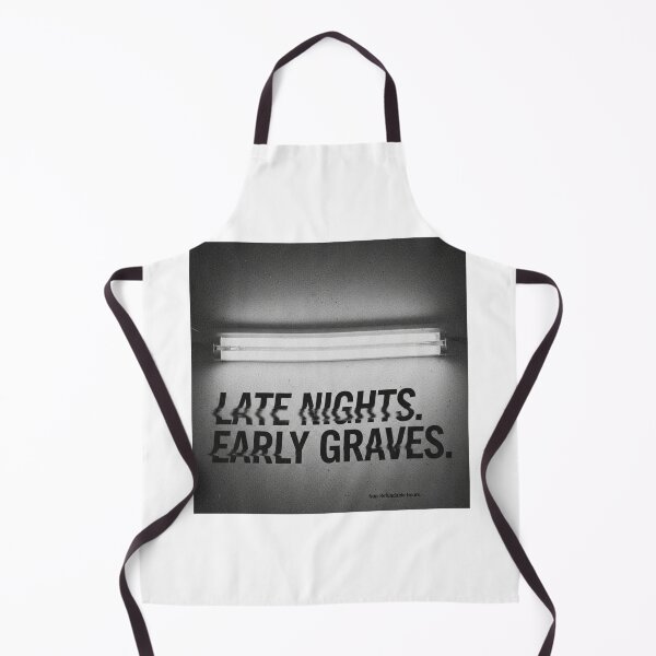 Item preview, Overtime late nights early graves designed and sold by TrisselShop.