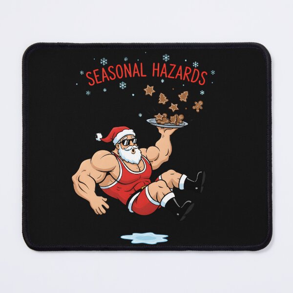 Item preview, Seasonal Hazards: Santa’s Slippery Snack Break designed and sold by MANA-Goods.