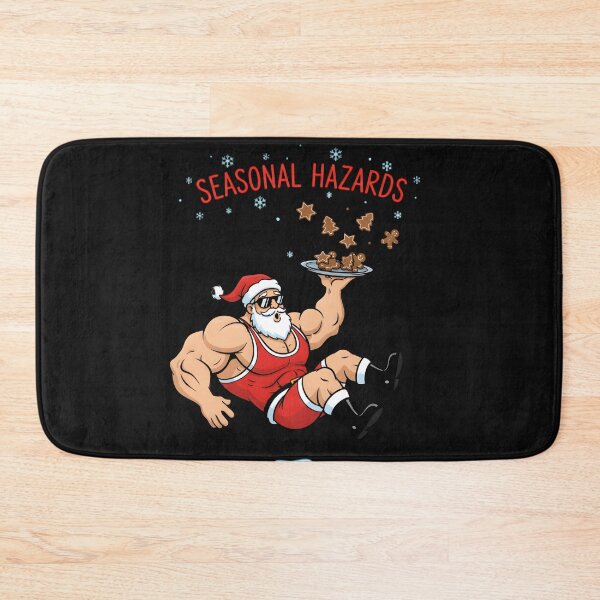 Item preview, Seasonal Hazards: Santa’s Slippery Snack Break designed and sold by MANA-Goods.