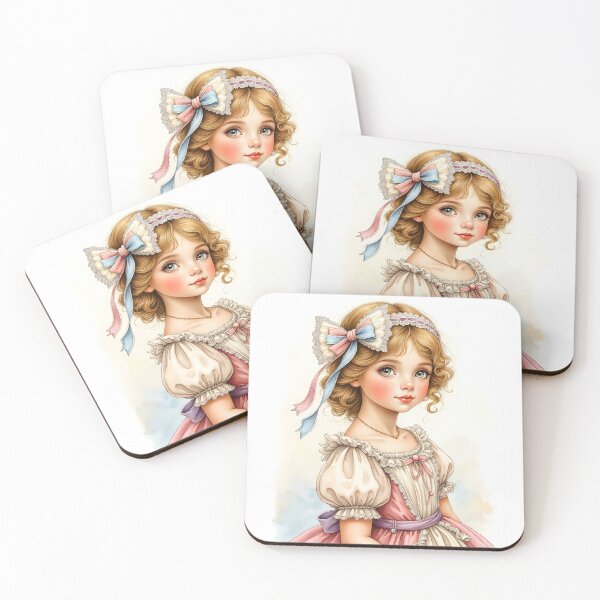 Item preview, Victorian Coquette Girl designed and sold by Kuky Studio.