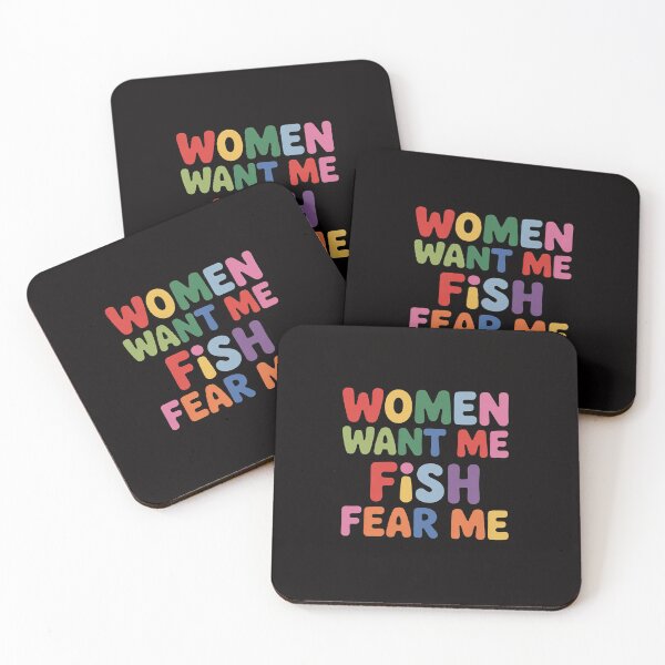 Item preview, Woman want me fish fear me joke gift for men designed and sold by margaridroso.